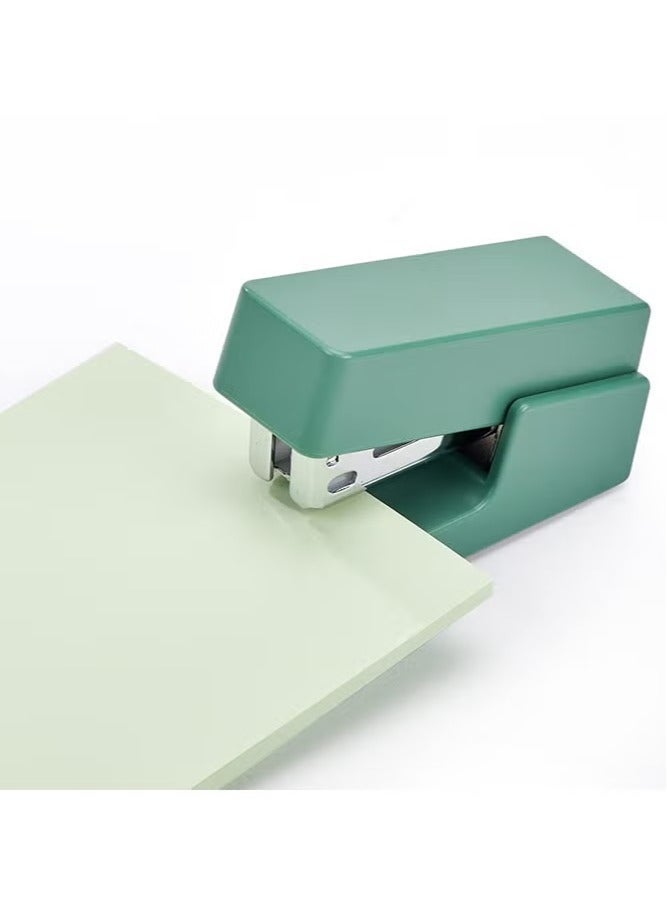 ديلي دباسة صغيرة مع 640 دبوسًا قياسيًا، سعة 12 ورقة، دباسة مكتبية للطلاب والمكتب، باللون الأخضر - Image 4